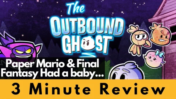 The Outbound Ghost 3 min game review - narrative driven turn based RPG