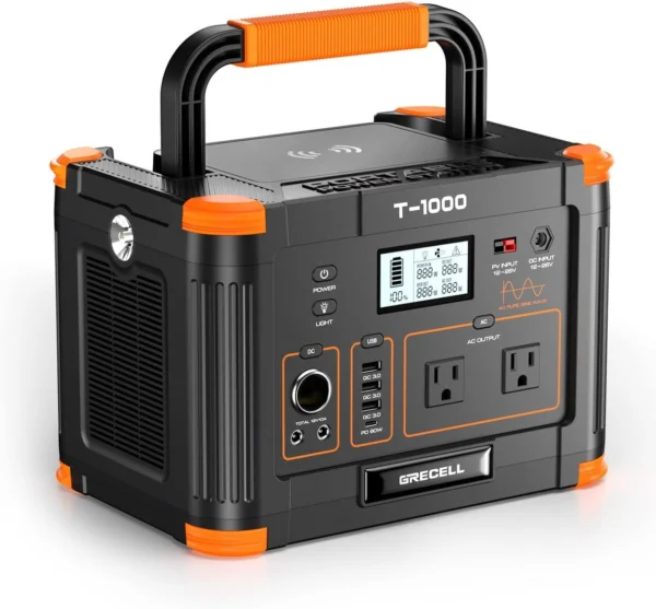 GRECELL Portable Power Station 1000W Review