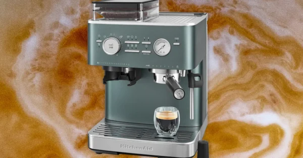 KitchenAid’s New Espresso Machine Won’t Wake Up Your Roommates