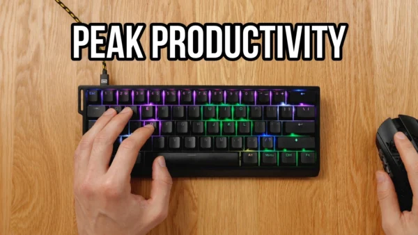 It's Not Just for Gamers: Wooting 60HE+ Review for Peak Office Productivity