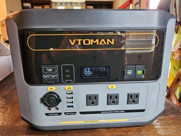VTOMAN FlashSpeed 1000 power station review - this is one big battery! - The Gadgeteer