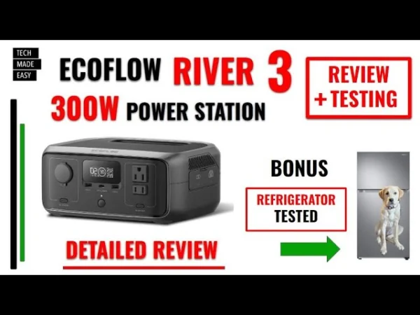 DETAILED Review EcoFlow River 3 Super Portable Power Station EcoFlow River 3 Review
