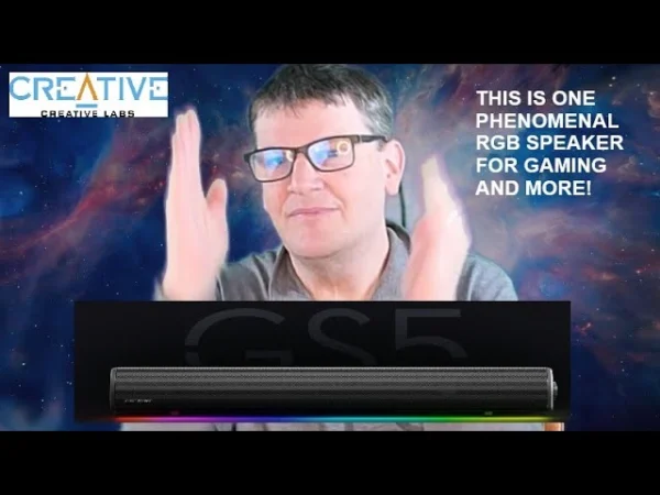 Creative Labs GS5 RGB Gaming Speaker Review!