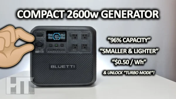 BLUETTI Elite 200 v2 | Crazy Efficient 2600w Portable Solar Power Station - HOBOTECH - Off Grid Product Reviews and Solar...