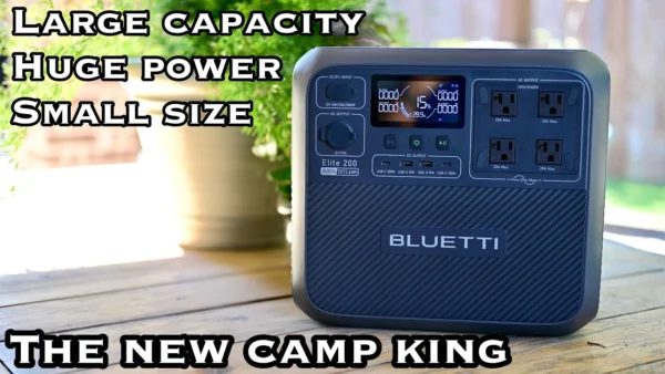 BLUETTI ELITE 200 V2 : How did they do this?? One new incredible feature ! !