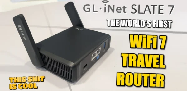 GL.iNet Slate 7 (GL-BE3600) Portable Wi-Fi 7 Router Revealed - NAS Compares