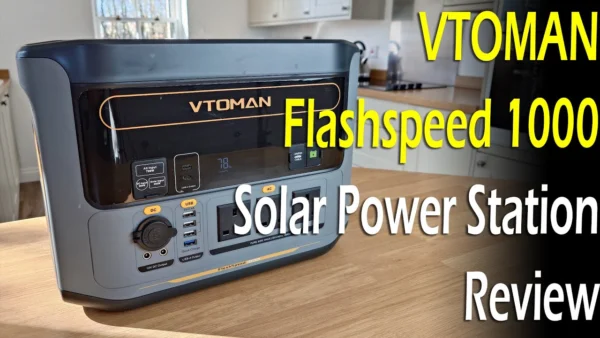 VTOMAN Flashspeed 1000 Solar Power Station Review