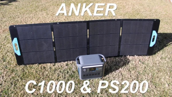 Anker Solix C1000 Power Station & PS200 Portable Solar Panel Review