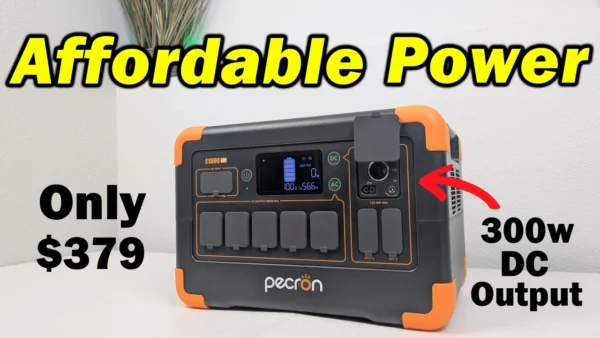 Best BUDGET Option for 2025?! It's The Pecron E1000LFP!