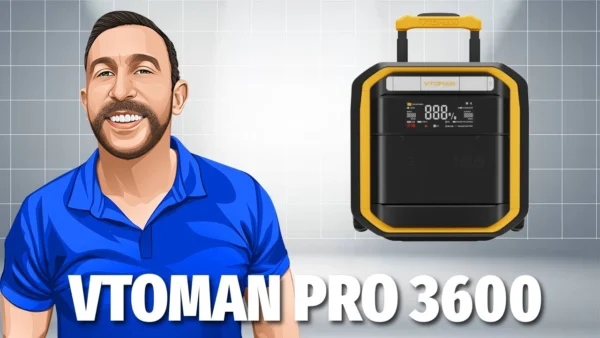 VTOMAN FlashSpeed Pro 3600 Power Station