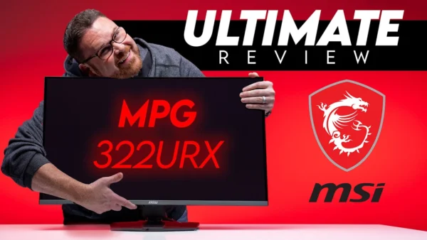Is this a God Tier OLED? The MSI MPG 322URX 4K Gaming Monitor Review