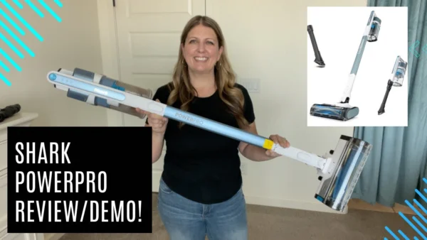 Review and Demo of the NEW Shark PowerPro Plus Cordless Vacuum!