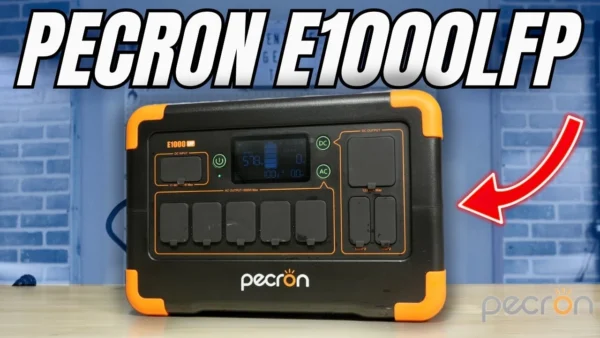 The Best Winter Power Station: Pecron E1000LFP Self Heating Battery