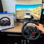 Volante Logitech G29 Unboxing - Jogando no Volante e testes PC gamer #pov