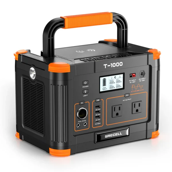 ▶ GRECELL Portable Power Station 1000w