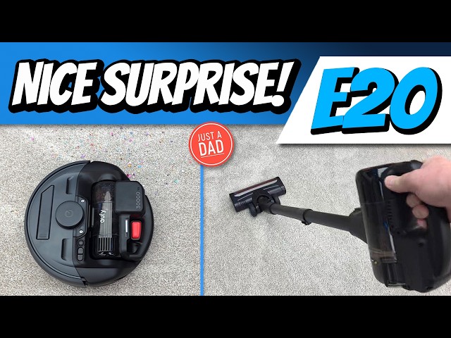 NEW! eufy E20 Robot Vacuum 3-in1 Stick Vacuum Review - It Actually Does A Great Job!
