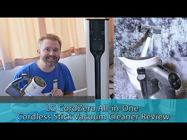 BEST VACUUM CLEANER EVER - LG CordZero All in One Cordless Stick Vacuum Cleaner Review