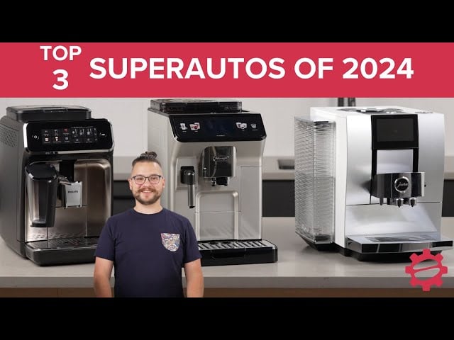 Our TOP 3 Superautomatic Espresso Machines of 2024!