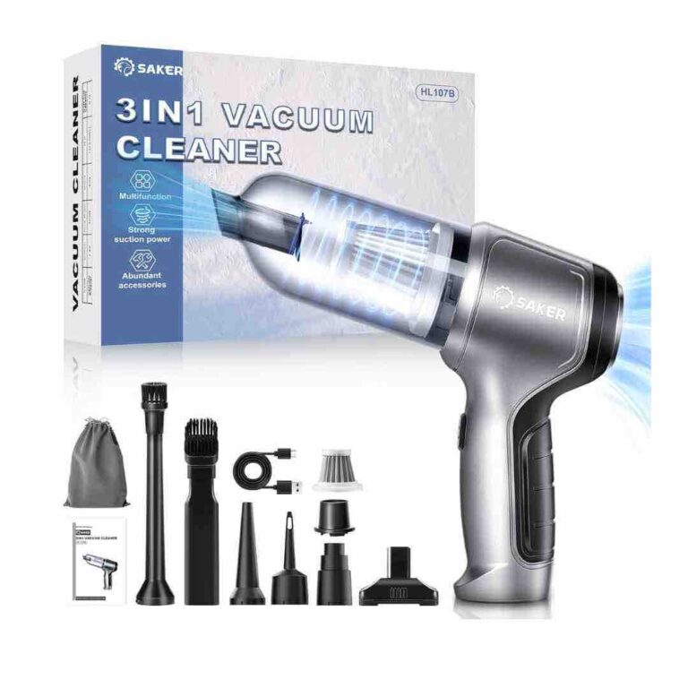 Saker Car Vacuum Portable Cordless 3 in 1 Handheld Car Vacuum