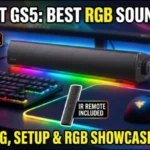 Creative Sound Blaster GS5 Review: Gaming Soundbar Setup & RGB Guide | 60W Tech