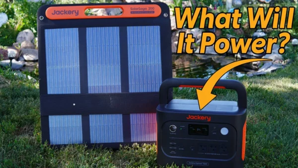 Jackery Solar Generator 1000 v2 and SolarSaga 200W Review & Testing