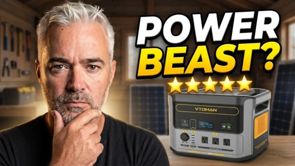 THIS PORTABLE POWER STATION IS A BEAST! VTOMAN FLASHSPEED 1000 REVIEW