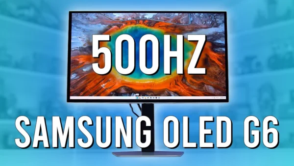 Samsung's Super Fast 500Hz OLED - Odyssey OLED G6 G60SF Review