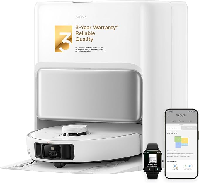 Mova P50 Pro Ultra Robot Vacuum