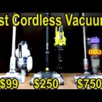 Best Cordless Vacuum? $99 HART vs $250 Ryobi, $300 LG, $349 SHARK, $439 Tineco, $750 Dyson