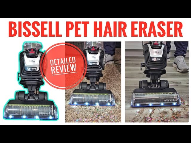 Bissell Pet Hair Eraser Turbo Lift Off Vacuum Review