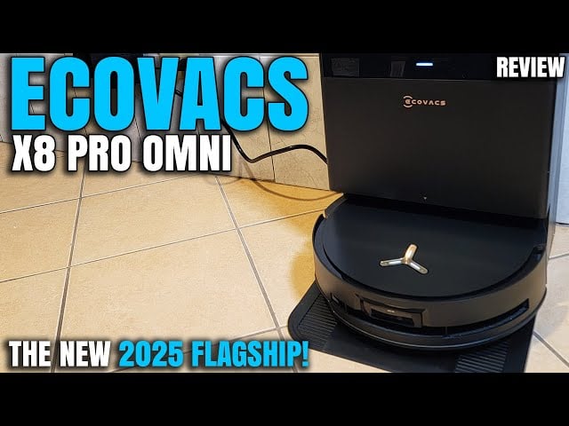 Robot Vacuums Just Got Better! | ECOVACS DEEBOT X8 PRO OMNI Review