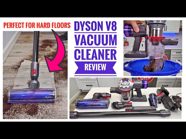 Dyson V8 Cordless Vacuum Cleaner Review & How to Take Apart to Clean Filters