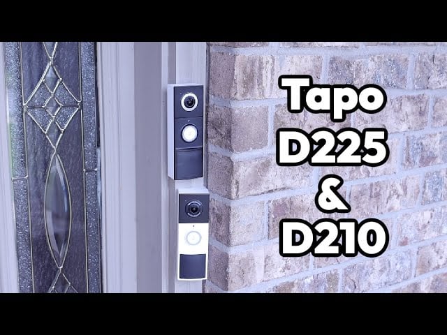 Tapo D225 & D210 : Smart Video Doorbell For Any Security Need.