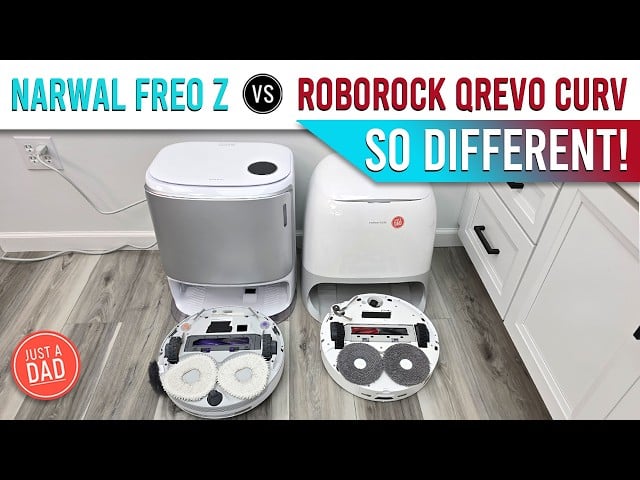Narwal Freo Z Ultra vs Roborock Qrevo Curv Robot Vacuum & Mop HONEST COMPARISON Who Wins?