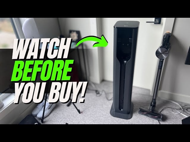 The LG CordZero Vacuum Empties ITSELF?! - FULL Review Does it Suck?