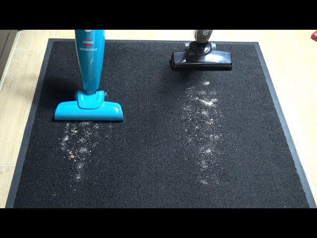 Bissell Featherweight vs. Eureka Blaze - Stick Vacuum Performance Demo