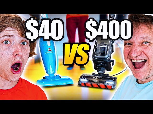 $40 Bissell Featherweight VS $400 Shark Apex : Corded Showdown