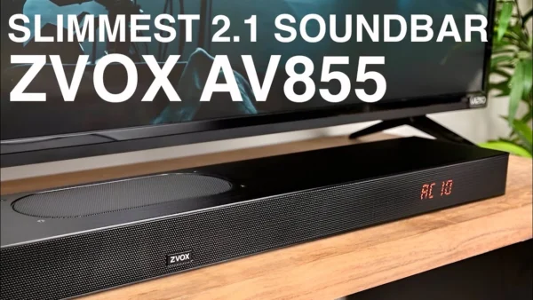 The Ultimate Soundbar? ZVOX AV855 2.1 Soundbar w/ Built In Subwoofers