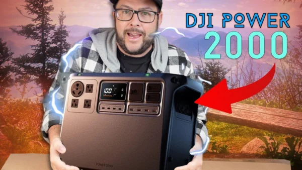 DJI Power 2000: Super Powerful & But Quiet. Power a LOT of gear off GRID!