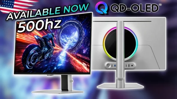 The FUTURE IS NOW: Samsung ODYSSEY G60SF 27" 500hz QD-OLED Monitor AVAILABLE NOW!