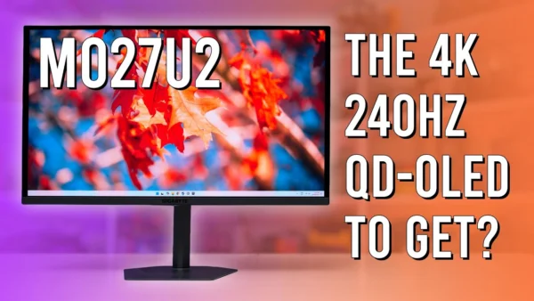 Another 4K 240Hz QD-OLED Option - Gigabyte MO27U2 Review