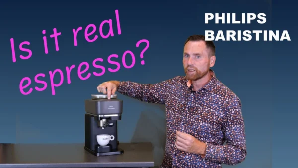 Philips Baristina review, does it make real espresso?