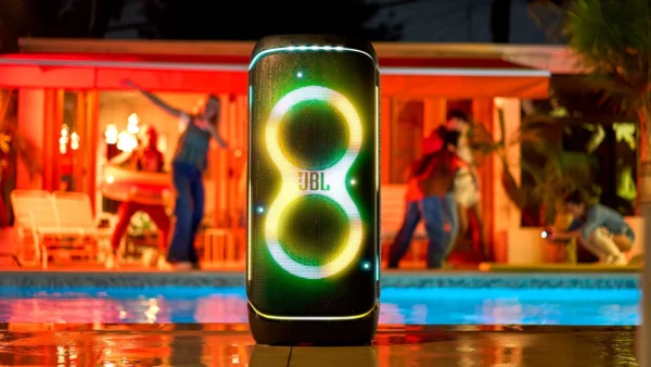 JBL's battery-powered behemoths promise bigger bass and brighter lights