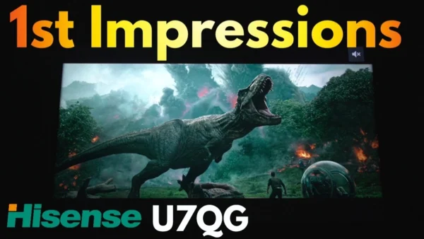 2025 Hisense U75QG 1st Impressions