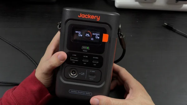 Jackery Explorer 240D Series 256Wh LiFePO4 Battery Portable Power Station, 200W DC Output
