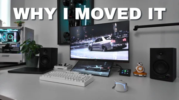 Changing my Desk Setup Again in 2025! (NEW MSI PRO MP165 Monitor + Edifier MR4 Speakers)