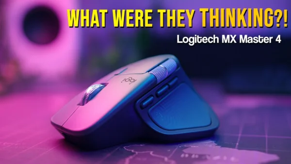 The MX Master 4 Is Actually a Step Backwards From the 3S