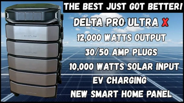 AMAZING POWER! Ecoflow Delta Pro Ultra X Power Station Review!