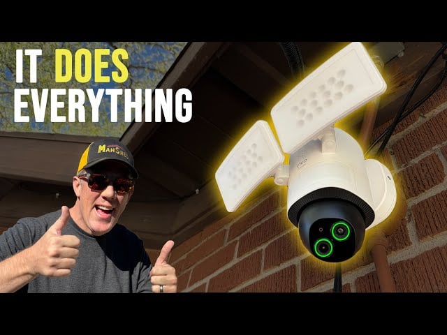 Eufy Floodlight Cam E340 Review: 360 Degree Security Camera & its Impressive Features! - YouTube