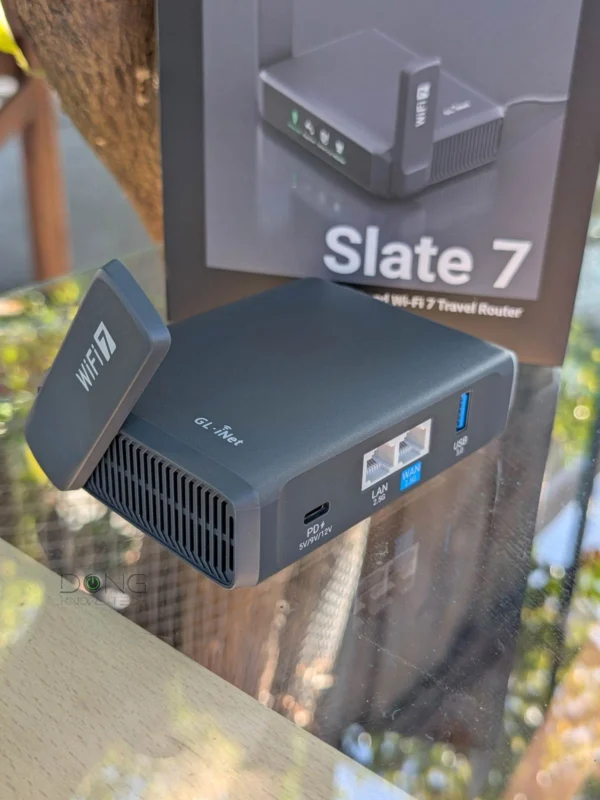 GL.iNet GL-BE3600 Slate 7 Review: A Fast Travel Router | Dong Knows Tech